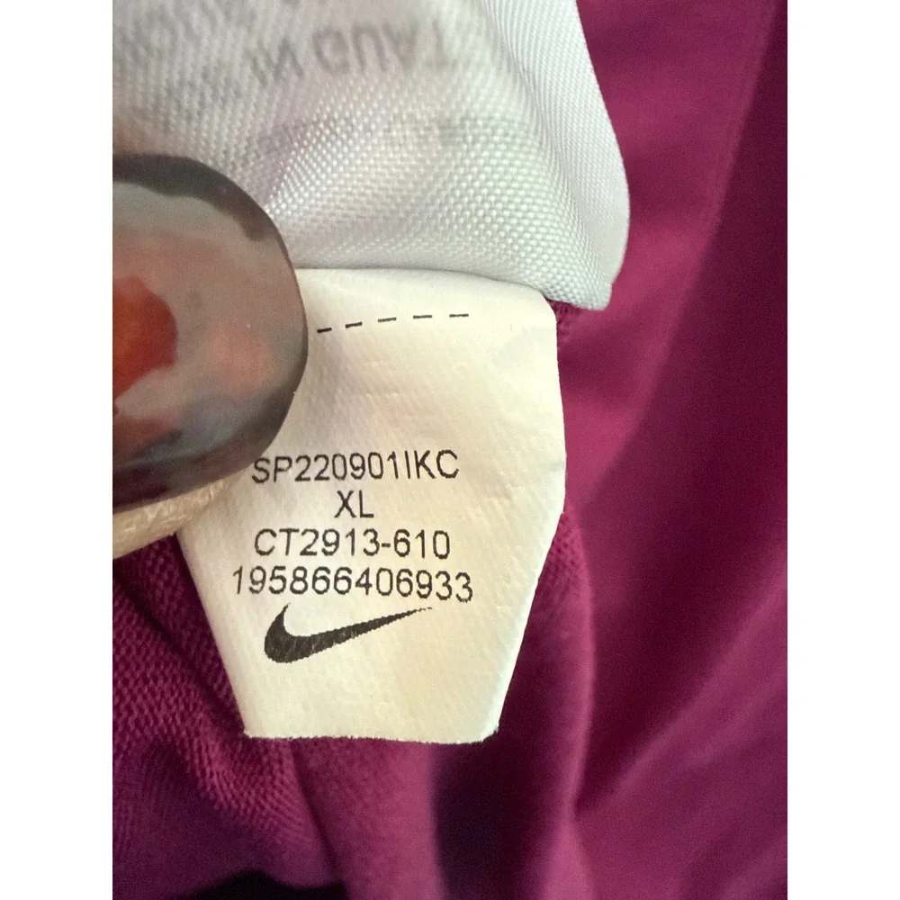 Nike Dri-FIT Women's Training Tank Size XL Maroon Muscle Tank Sweat Wicking - Picture 5 of 5